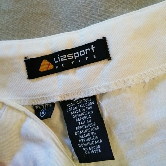 🌺LIZSPORT WHITE SHORTS - Picture 3 of 6